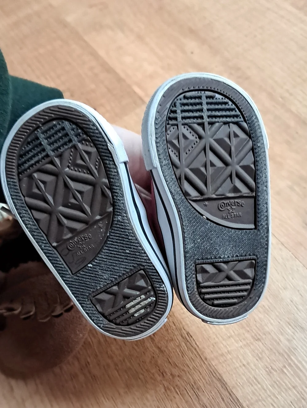 Baby Girl Shoe Lot Converse, Cienta, Fringe Moccasin